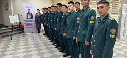 Курсанты Академии пограничной службы Комитета национальной безопасности РК в Архиве фото галереи 2